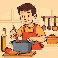 ازاي تطبخ؟